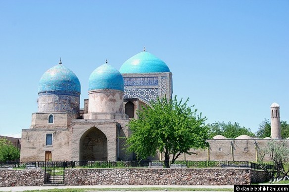 Kok Goumbaz Mosque, Dorout Tilovat, Shakhrisabz